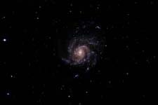 Спиралната галактика M101 <br>в Голяма мечка 